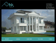 Tablet Screenshot of ahkmimarlik.com